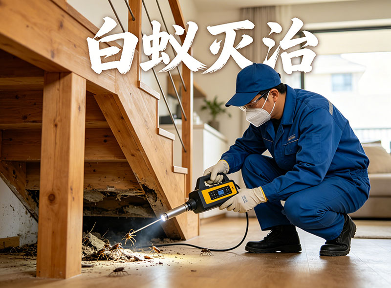 嵊州市白蚁灭治服务｜专业消杀，筑牢建筑安全防线